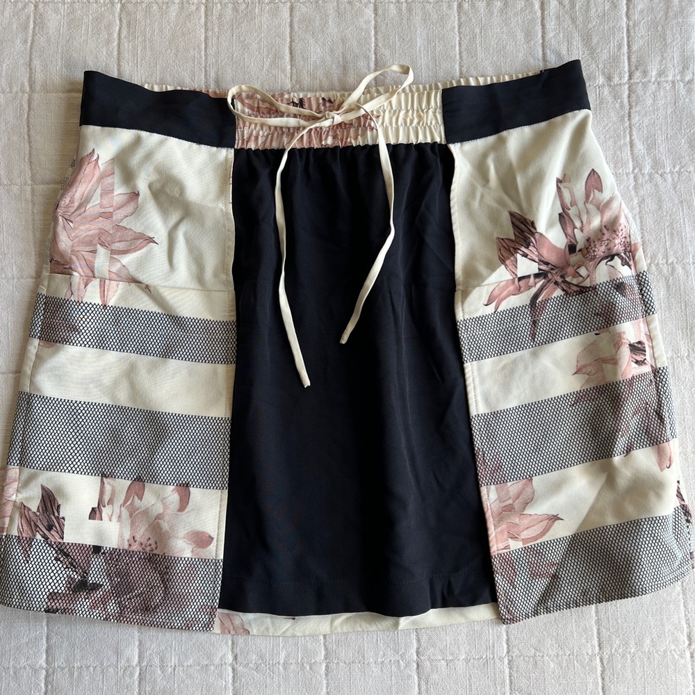Tibi Silk Mini Skirt Size 6